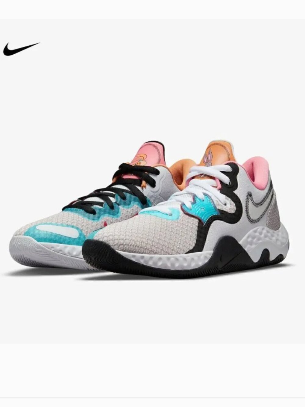 Nike SPACE JAM X RENEW ELEVATE 2 'HARES' 6.5 Mens Looney Tunes